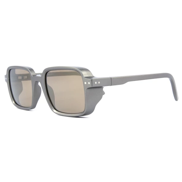 Sun's Good The Squared Metalik Gri Unisex Güneş Gözlüğü - 2