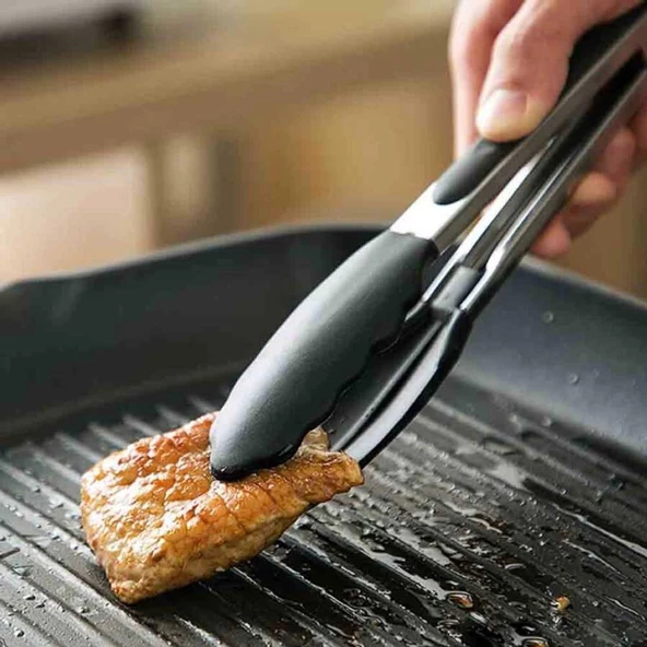 BARBEKÜ MAŞASI SİLİKON 35 CM SİYAH (BMS-35) - 4