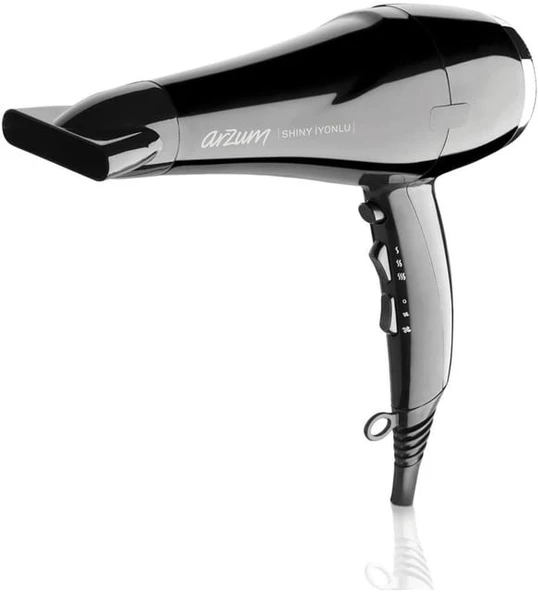 Arzum AR5007 2200 Watt Shiny İyonlu Saç Kurutma Makinesi Siyah - 2