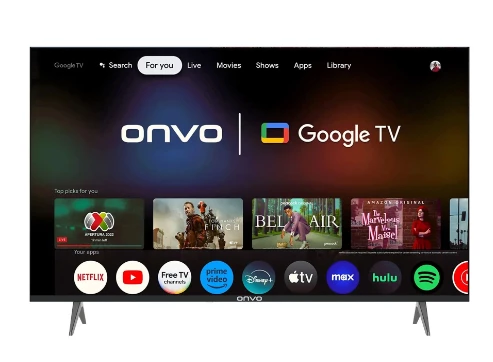 ONVO 55OVF9000 55inc 140 cm 4K UHD Frameless Google Smart QLED TV,Uydu Alıcılı