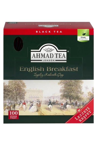 Ahmad Tea English Breakfast Bardak Poşet Çay 100 Adet