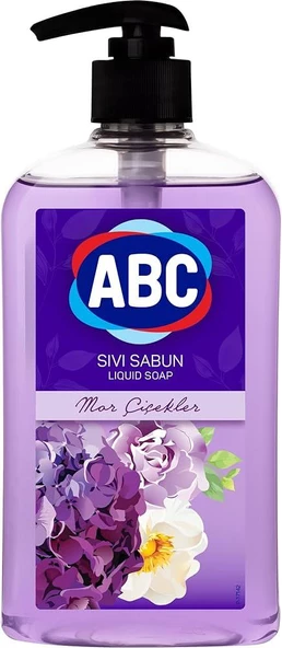 ABC Sıvı Sabun Mor Çiçekler 400 ML