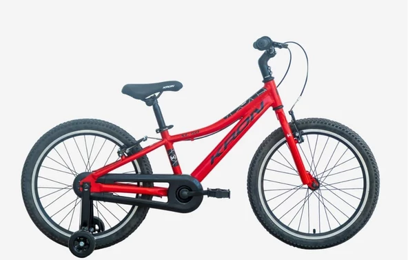 Kron XC 50 16 Jant Vitessiz V Fren Alüminyum Çocuk Bisikleti Kırmızı Siyah - 2