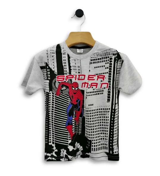 Triliya - Erkek Çocuk İkili Takım - Örümcek Adam Baskılı T-Shirt ve Eşofman Altı 3-11 Yaş - 2