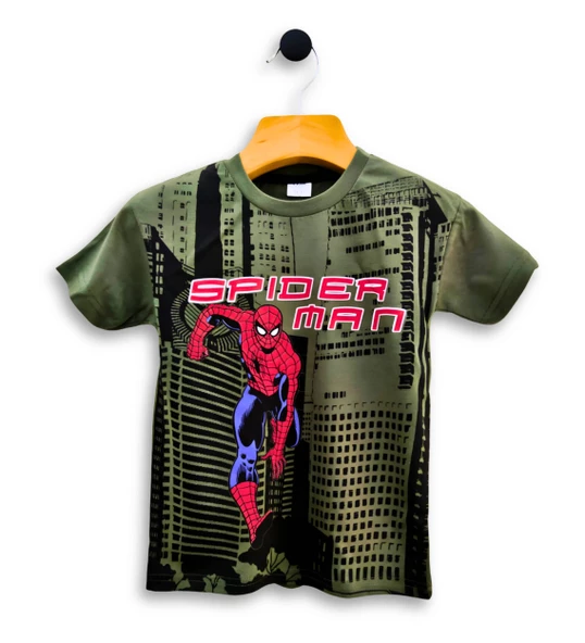 Triliya - Erkek Çocuk İkili Takım - Örümcek Adam Baskılı T-Shirt ve Eşofman Altı 3-11 Yaş - 4