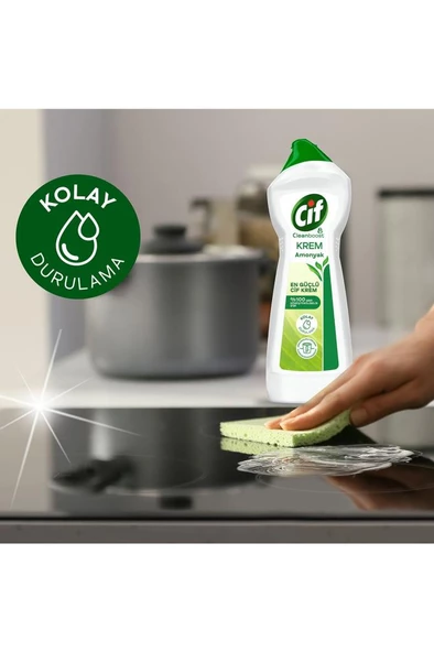 Cif Krem Amonyaklı Yüzey Temizleyici 750 Ml - 5