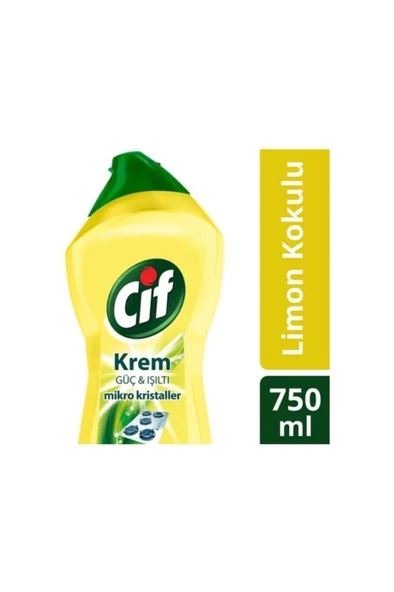 Cif Krem Limon Kokulu Temizleyici 750 ml - 2