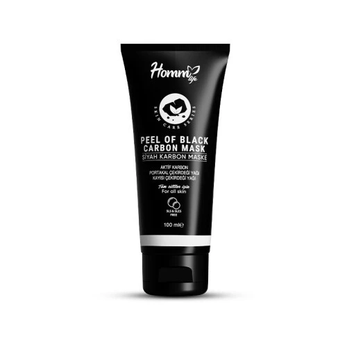 HOMM LİFE Homm Life Siyah Karbon Maske 100 ml