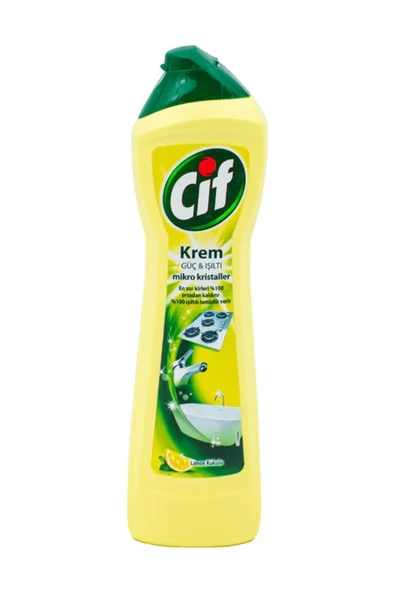Cif Krem Limon Kokulu Temizleyici 500 Ml - 2