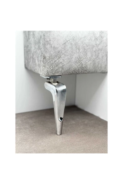 Legend Krom Mobilya Koltuk Ayağı Chester Komidin Tv Ünitesi Vestiyer Ayağı 21 Cm 8 Adet ürün görseli