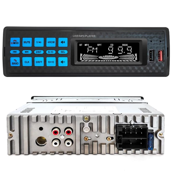 PREMİO UTE-38BT Oto Teyp 4X50 Watt Bluetooth 2xUsb - 2