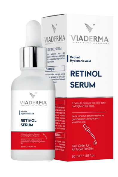 VİADERMA Yaşlanma Karşıtı Onarıcı, Besleyici & Yenileyici Retinol Serum Genç Görünüm 30 ml - 2