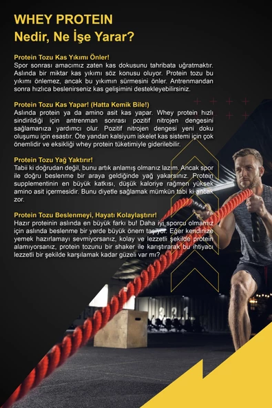 VİAPECİA Whey Protein Muz Aromalı Yüksek Proteinli 908 Gr Premium - 5