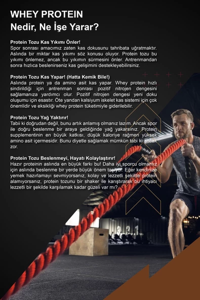 VİAPECİA Whey Protein Çikolatalı Bol Proteinli 908 Gr Premium - 5