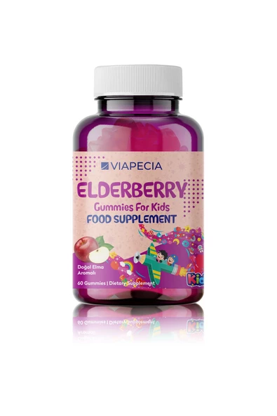 VİAPECİA Karamürver Elderberry Gummies 60 Adet - 2