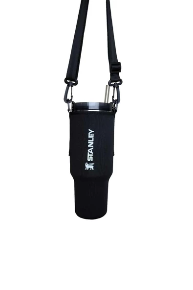Stanley Quencher Pipetli Kulplu 1,18 Lt. Uyumlu Omuz Askılı Neopren Termos Koruma Kılıfı - 4