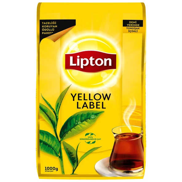 Lipton Yellow Label Dökme çay 1000 gr