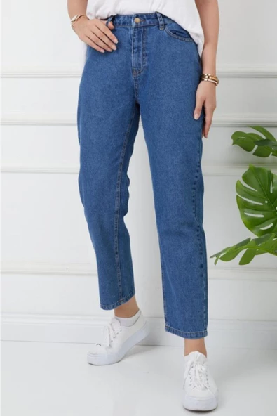 Doğal Kumaşlı Kot Pantolon - 3