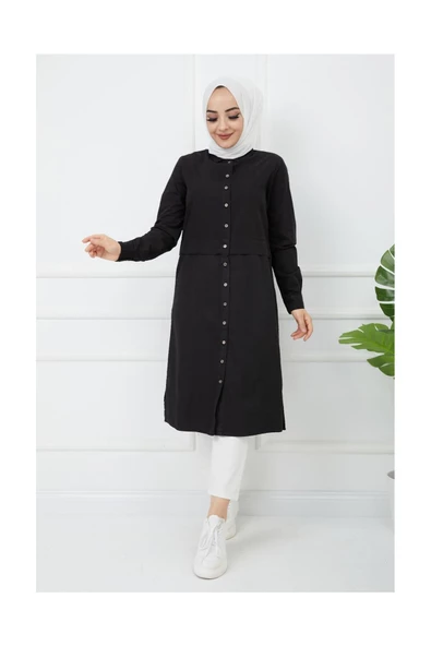 Baskı Detaylı Tunik - 9