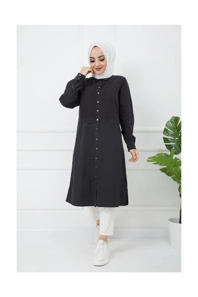 Baskı Detaylı Tunik - 2