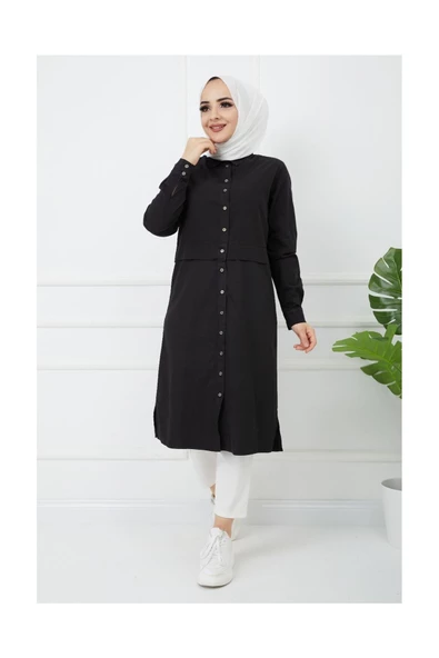 Baskı Detaylı Tunik - 5