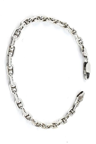 925Ayar Gümüş Erkek Zincir Bileklik ürün görseli