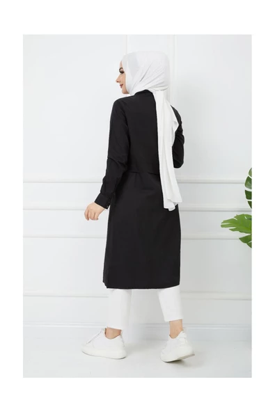 Baskı Detaylı Tunik - 8