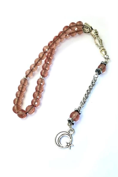 Renk Değiştiren Sultan Taşı Çelik Püsküllü Tesbih ürün görseli