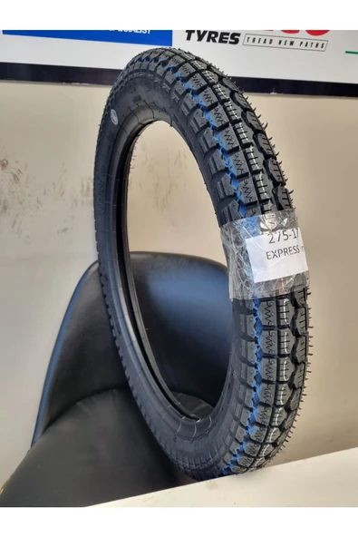 275-17 TT (TUBETYPE - İÇ LASTİKLİ TİP) MOTOSİKLET LASTİĞİ