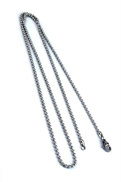 316 L Antı Alerjık Cerrahi Çelik Erkek Zincir Kolye ürün görseli