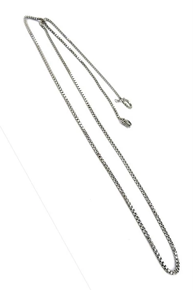 316 L Antı Alerjık Cerrahi  Erkek Küp  Zincir Kolye ürün görseli