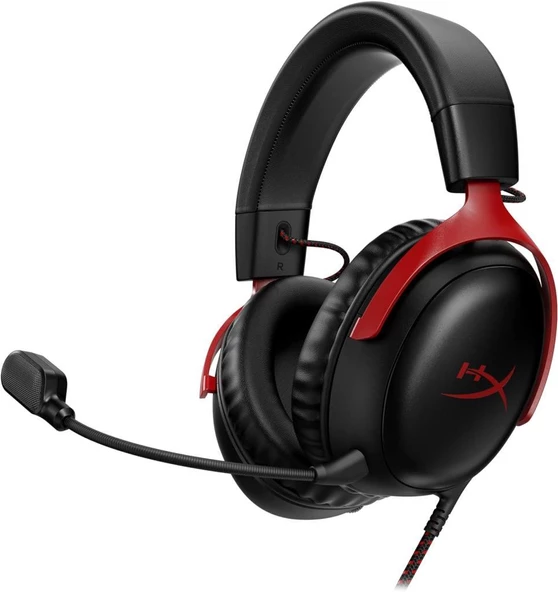 HyperX Cloud III 7.1 727A9AA Kablolu Mikrofonlu Kulak Üstü Oyuncu Kulaklığı - 2