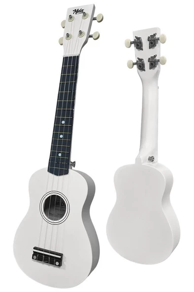 Midex UKX-233WH Beyaz Concert Ukulele (Askı Çanta Metod Pena) - 3