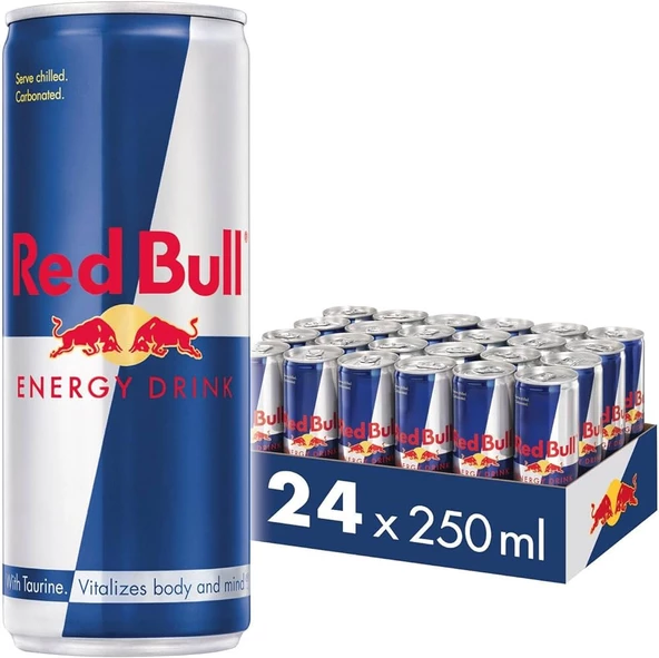 Redbull Enerji İçeceği 250 ml x24 Adet