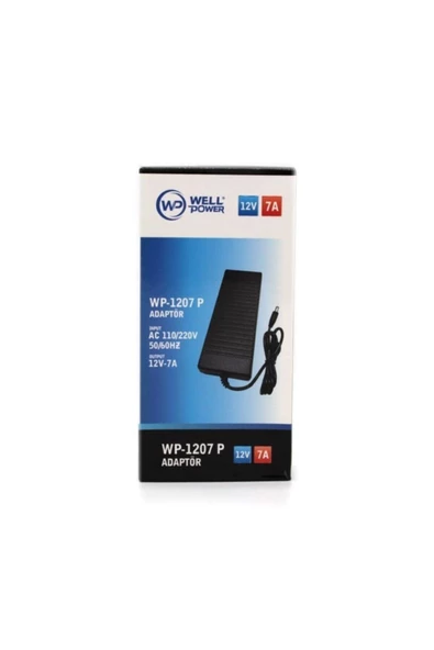 Wellpower 12v 7 Amp Adaptör Plastik Kasa - 2