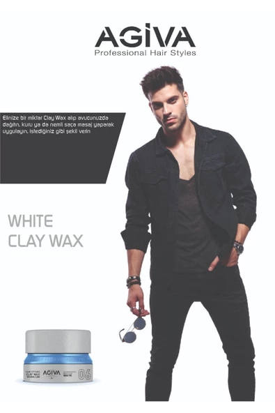 AGİVA NATURAL LOOK BEYAZ 06 WAX 155ML - Resim 4