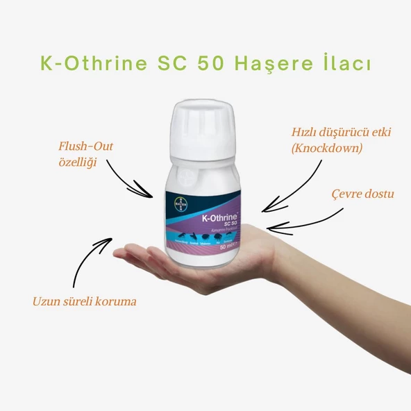 Bayer K-Othrine SC 50 Haşere İlacı - 2