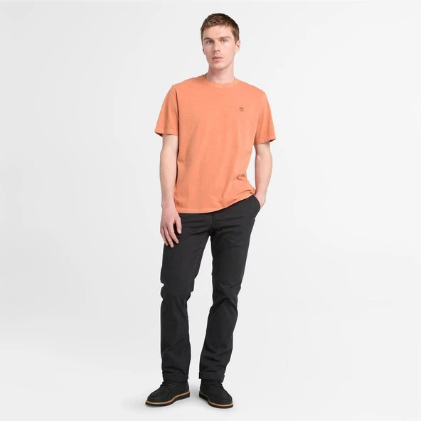 Timberland DUNSTAN RIVER Garment Dye T Erkek Tişört  TB0A5YAY8881 - Resim 5