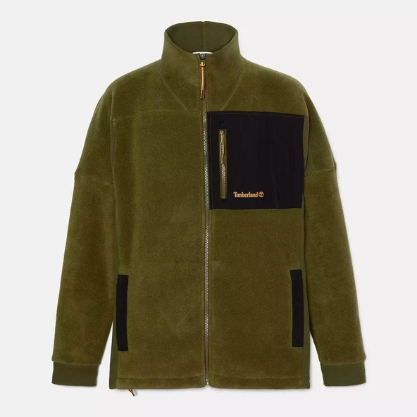 Timberland POLARTEC MIX MEDIA FULL ZIP FLEECE Erkek Ceketi TB0A6Y563021 - Resim 5