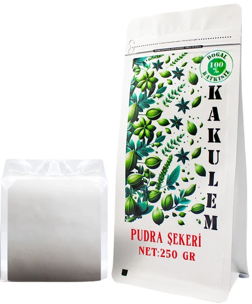 KAKULEM SERTİFİKALI Pastalık Tatlılık Pudra Şekeri 250 GR