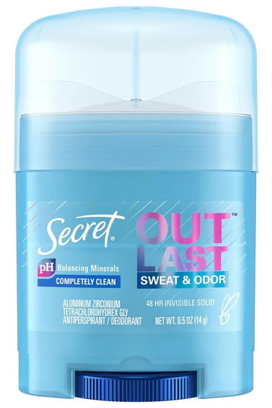 Secret Outlast Completely Clean Antiperspirant Deodorant 14GR