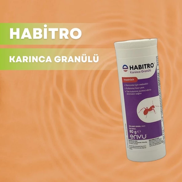 Bayer Habitro Karınca Granülü 80gr YENİ