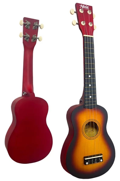 Midex UKX-233SB Sunburs Concert Ukulele (Askı Çanta Metod Pena) - 3