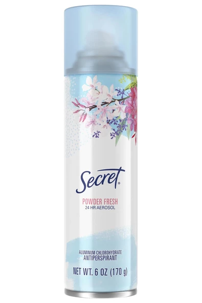 Secret Powder Fresh Antiperspirant Deodorant Sprey 170GR