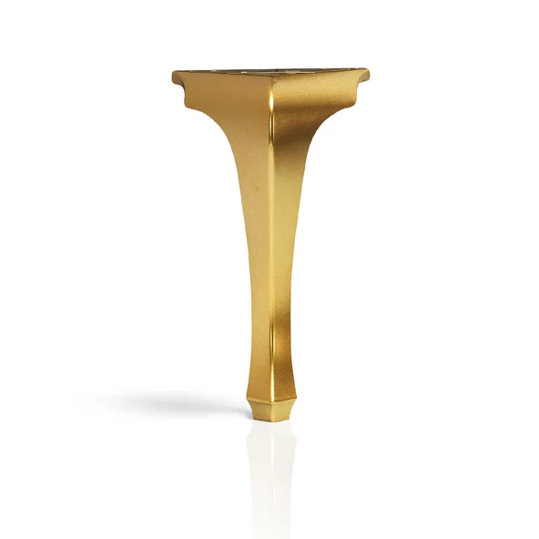 Lukens Plastik Sehpa Ayağı 40 cm Altın Yaldız Renk Mobilya Zigon Çay Orta Sehpası Ayak 1 Adet - 6