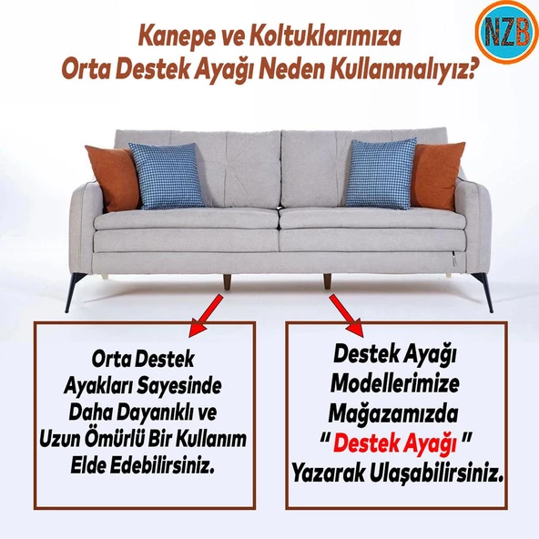 Mobilya Yükseltici Kanepe Sehpa TV Ünitesi Koltuk Ayağı 22 cm Siyah Baza Ayak - Resim 3