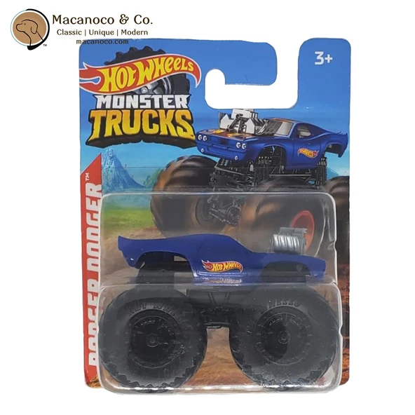 Hot Wheels  Monster Trucks  1:64 ölçekli Mavi / Kırmızı /Gri