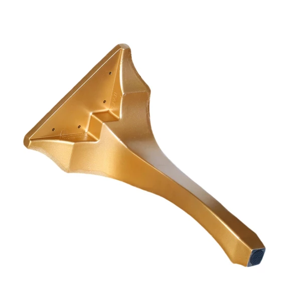 Altın Yaldız Renk 40 cm Plastik Sehpa Ayağı Lukens Mobilya Zigon Çay Orta Sehpası Ayak 4 Adet - 7