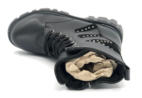 Aydındaş Zımba Detaylı Uzun Postal Kız Çocuk Bot - Resim 6