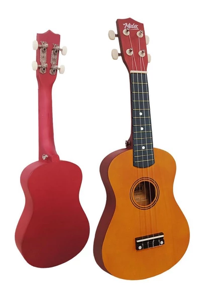Midex UKX-901YL Turuncu Soprano Ukulele (Askı Çanta Metod Pena) - 3